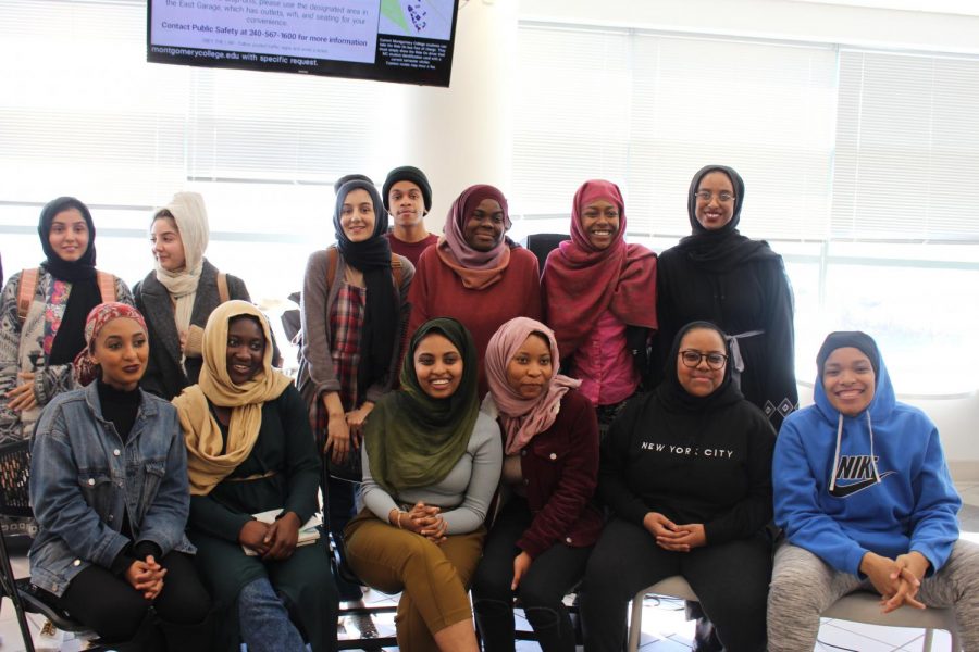 A group photo of the particpants of the World Hijab Day MC Discussion