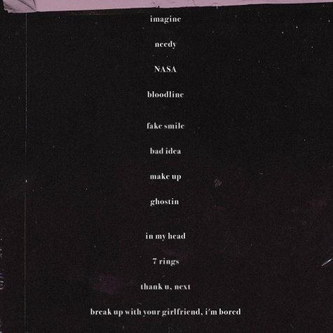 thank u next, ariana, ariana grande, ari, album, tracklist