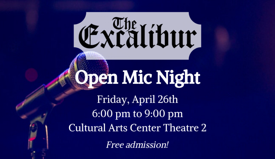 The Excalibur Is Hosting An Open Mic Night!