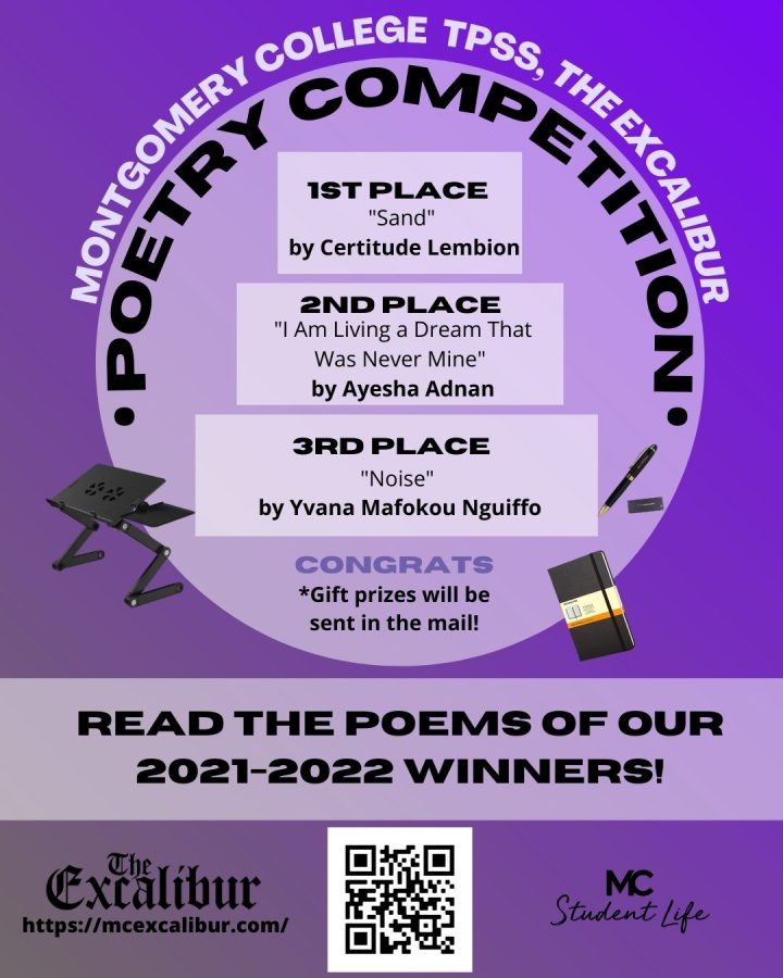 2021-2022 MC Excalibur poetry competition winners!