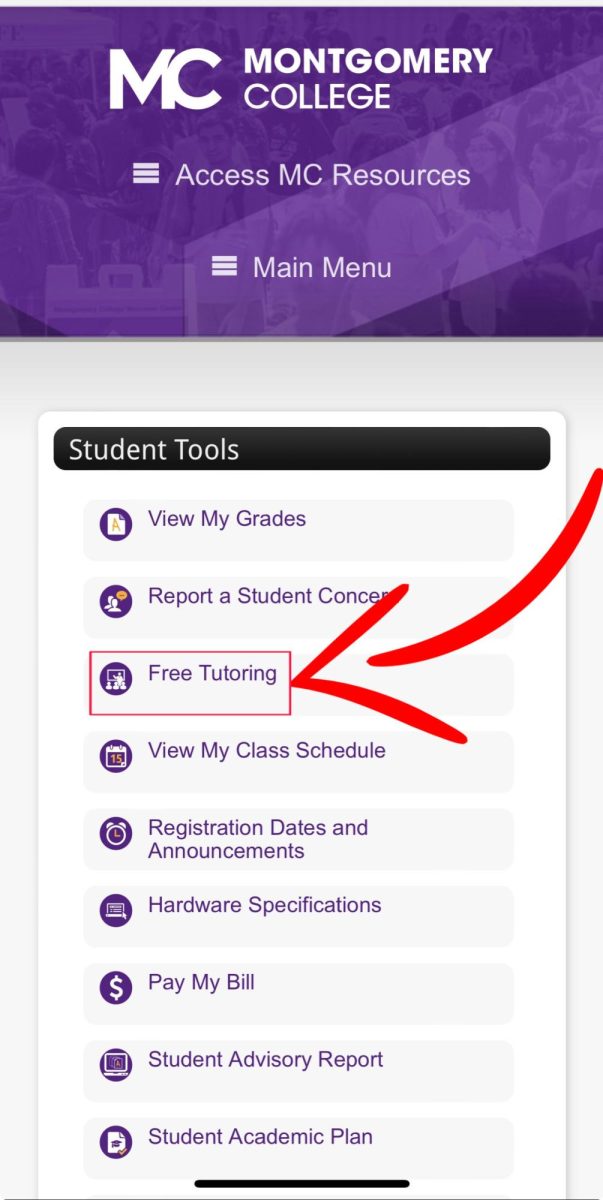 Students can access Accademia through Free Tutoring on their MyMC accounts under student tools. 